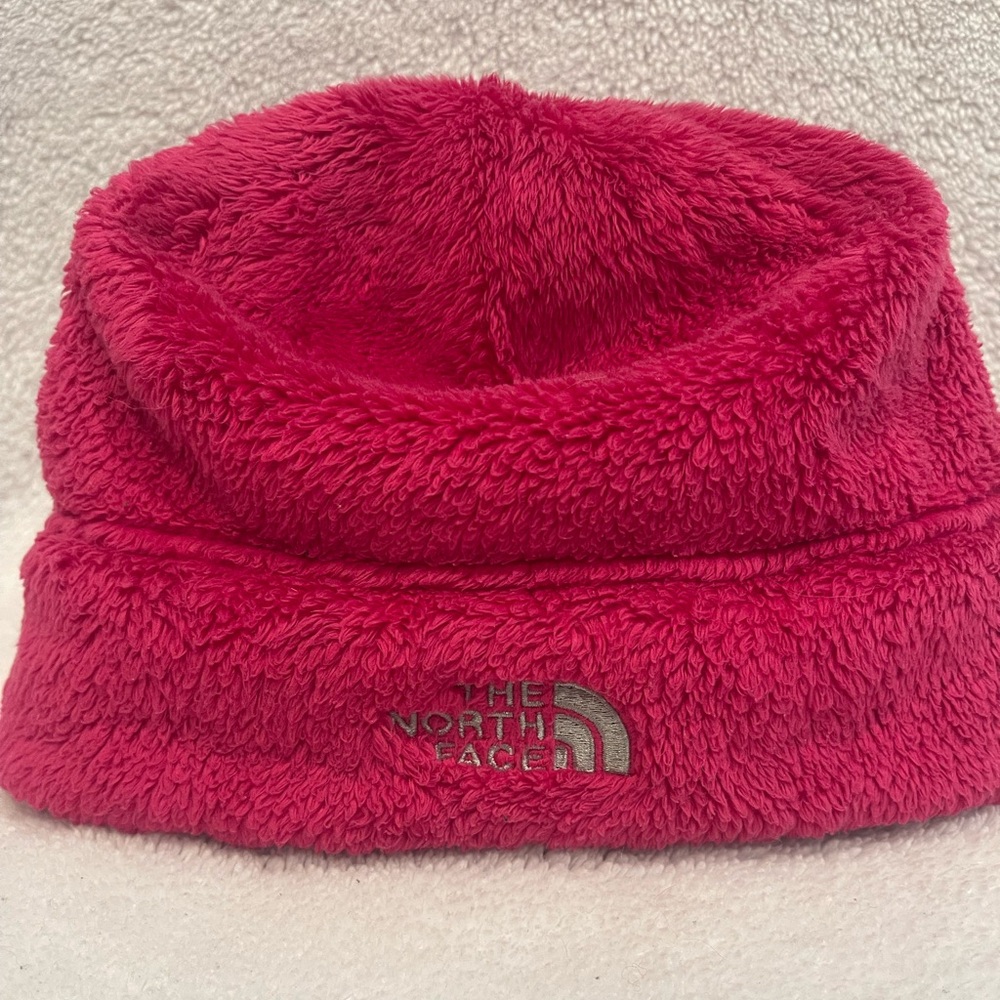 The North Face Pink Fleece Hat